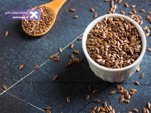 تصویر راهنمای مصرف تخم کتان برای لاغری + بررسی فواید و مضرات