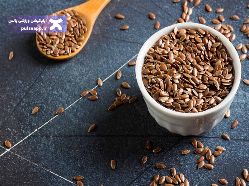 تصویر راهنمای مصرف تخم کتان برای لاغری + بررسی فواید و مضرات