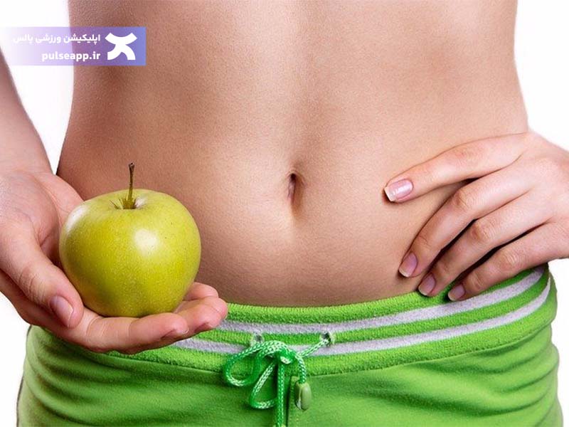 تغذیه شکم تخت