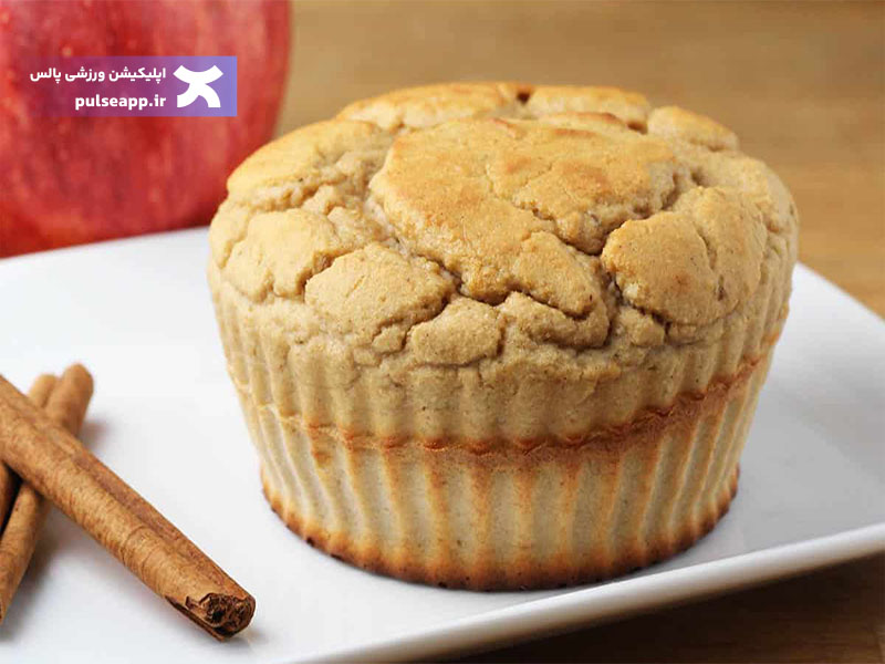 کیک رژیمی سیب و دارچین