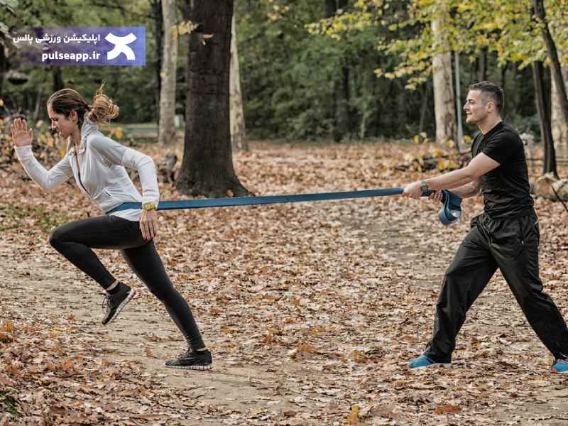 تمرین با کش ورزشی