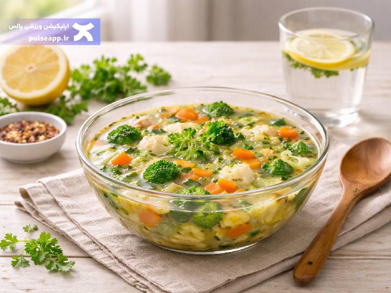 سوپ رژیمی چربی سوز