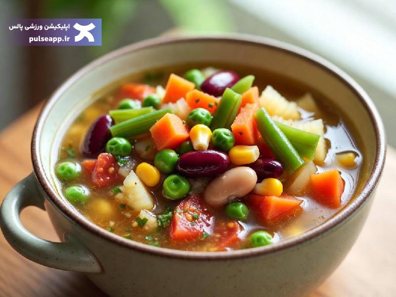 سوپ لوبیا رژیمی
