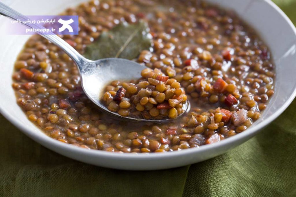 عدسی بدون نان