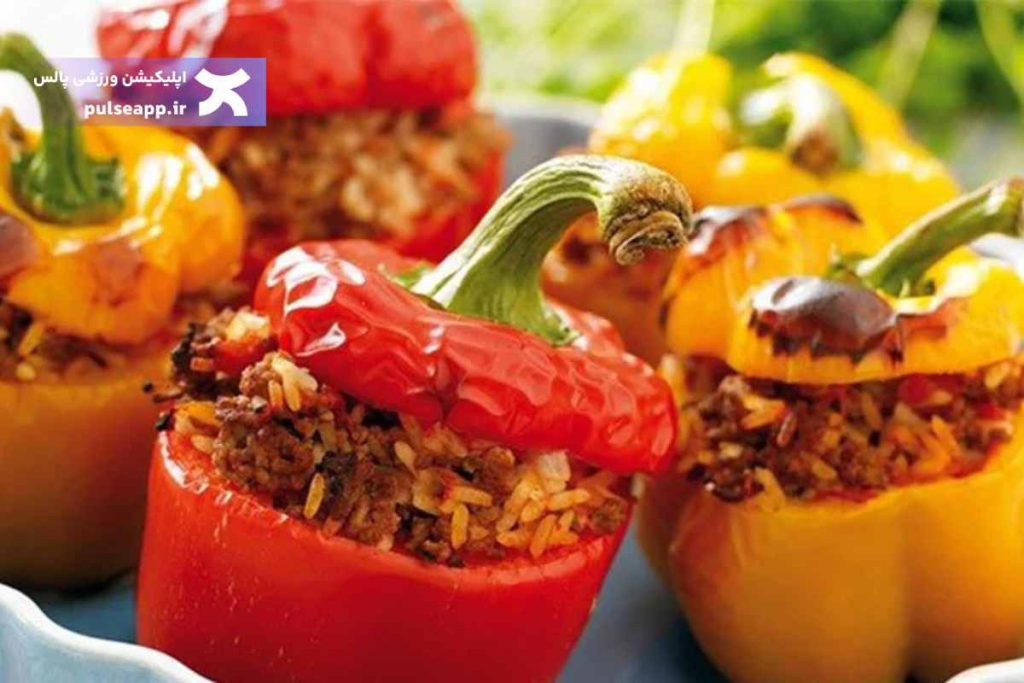 دلمه بدون روغن