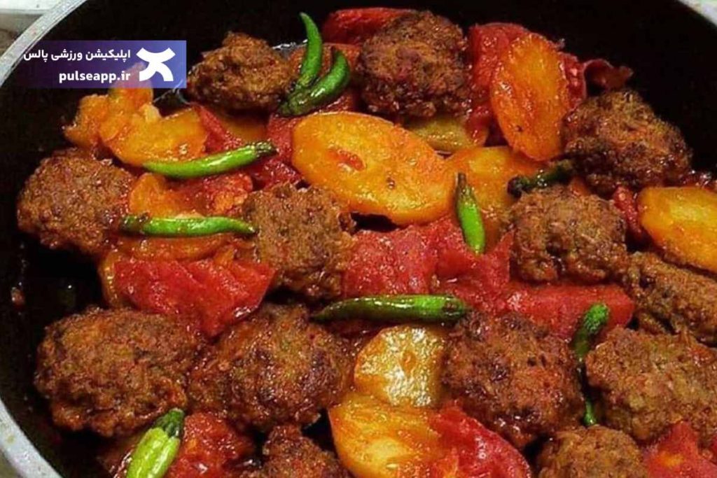 کباب تابه ای رژیمی